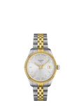 Tissot Ballade women's watch silver two-tone stainless steel, UK version