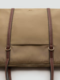 Mango Cobalt double handle shopper bag light beige, UK version