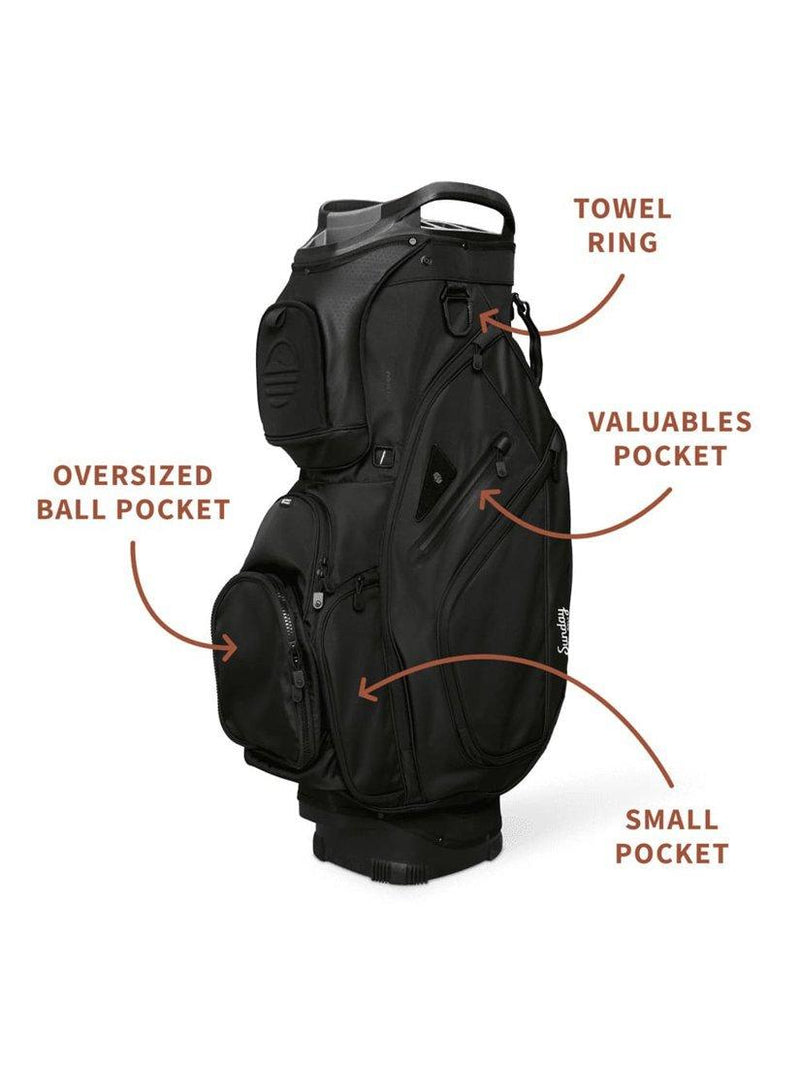 Sunday Golf Big Rig golf bag 14-way divider 12 pockets - British product