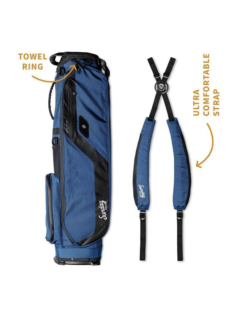 Sunday Golf El Camino golf bag lightweight design, imported from the UK