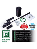 Square Golf indoor launch monitor with swing stick - British product