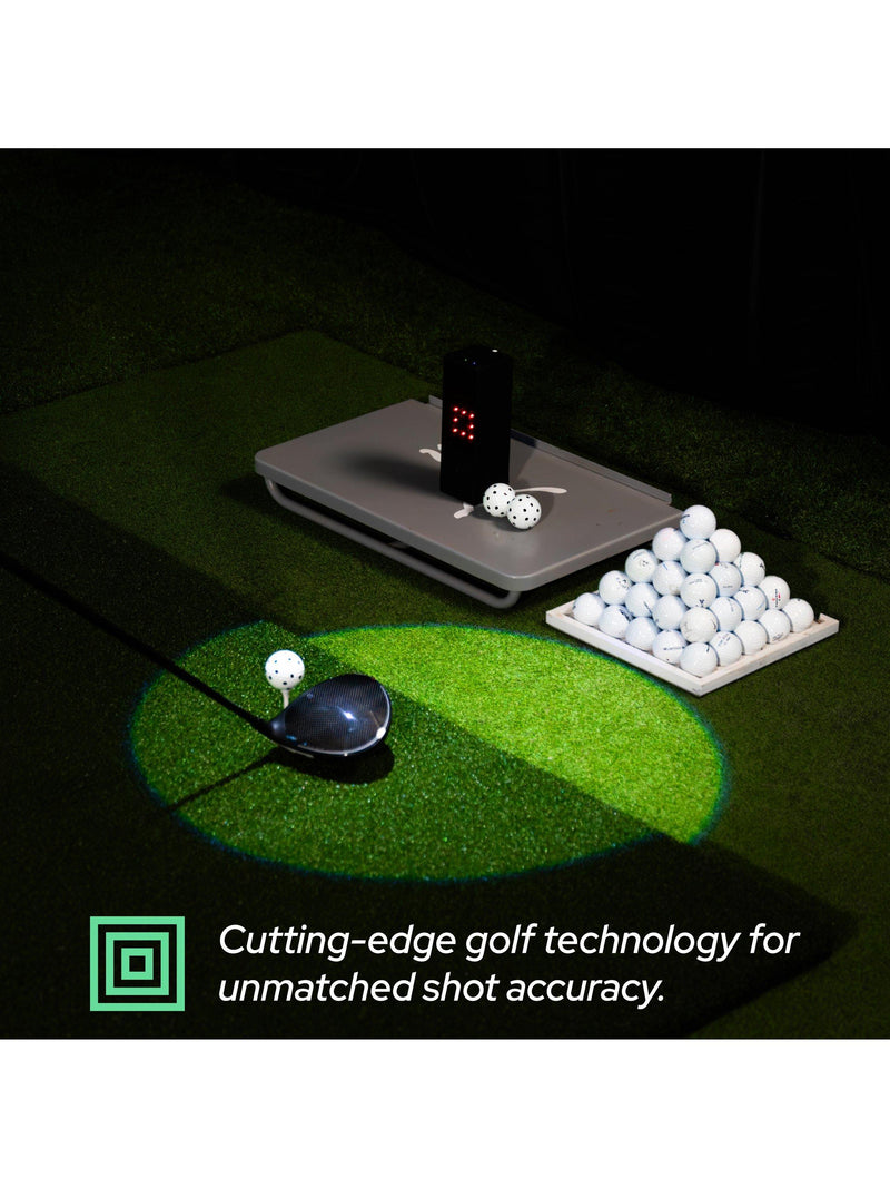Square Golf indoor launch monitor with swing stick - British product
