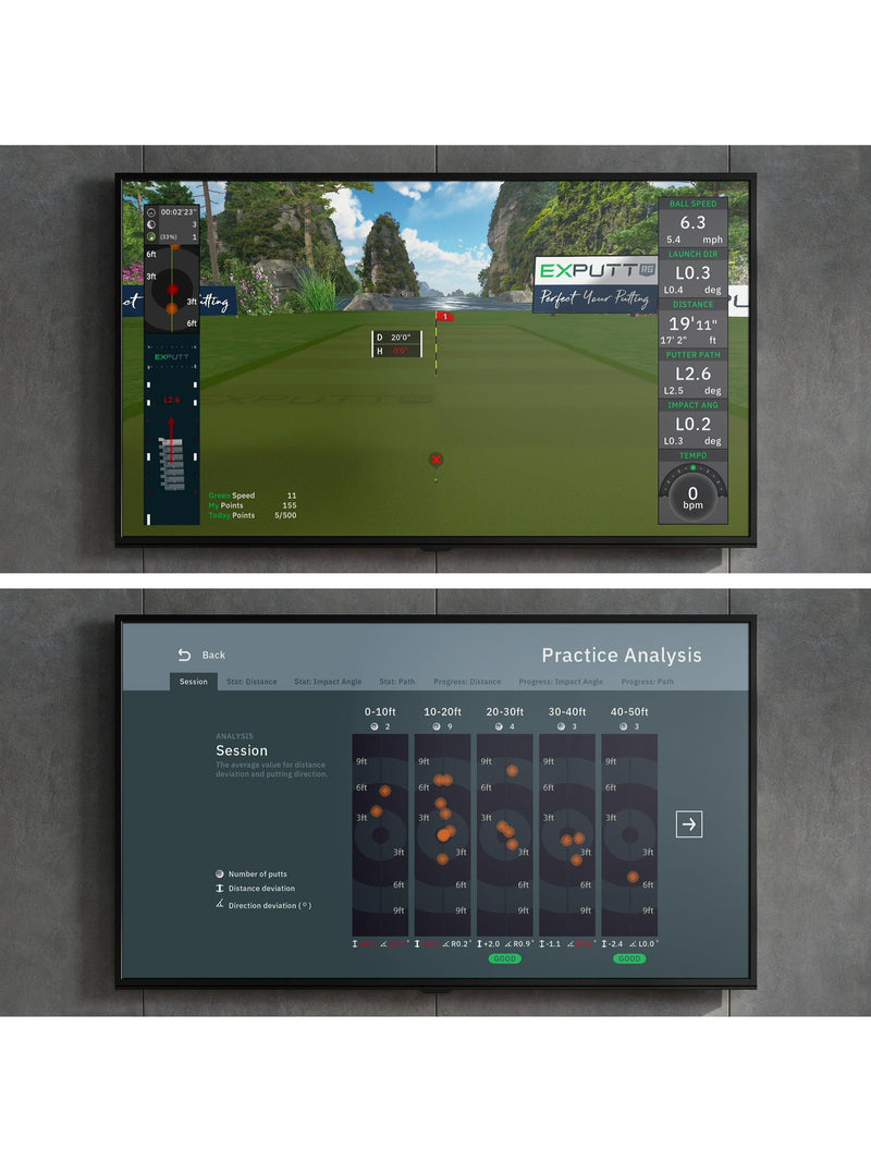 ExPutt RG Golf Putting Simulator, imported from the UK