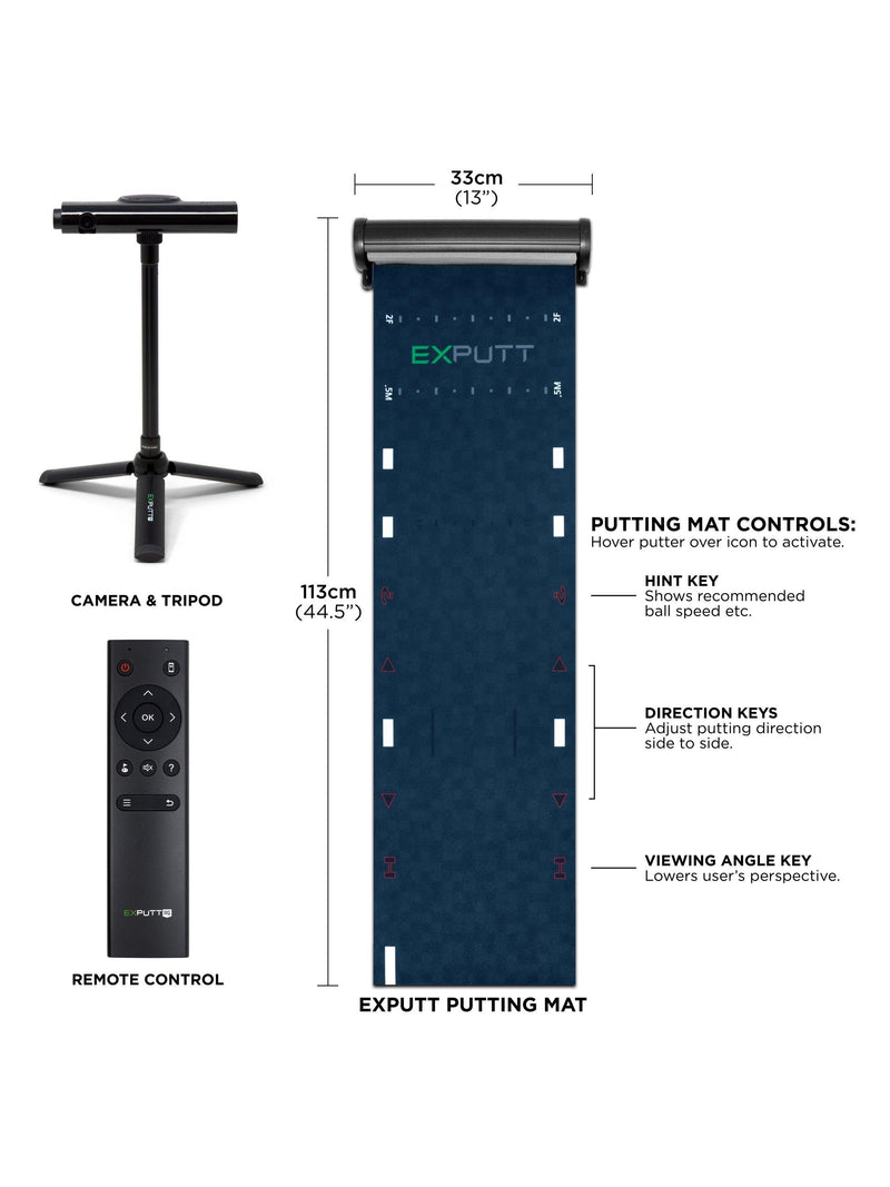 ExPutt RG Golf Putting Simulator, imported from the UK