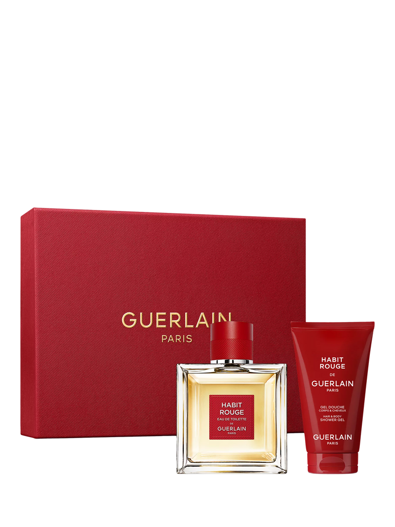 Guerlain Habit Rouge EDT gift set, UK version