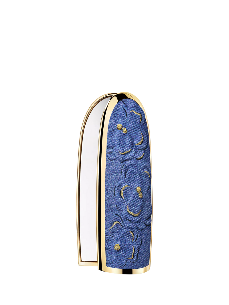 Guerlain Rouge G Blooming Denim case, imported from the UK