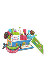 John Lewis Biscuiteers Birthday Hand-Iced Chocolate Biscuits Gift Tin, 150g- Buy online at McGrocer