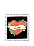 Biscuiteers love heart hand-iced biscuit 20g (British brand)