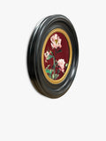 Brookpace Lascelles peony round canvas print 43cm, UK version