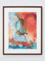 John Lewis John Lewis Susan McDonald 'Seduction II' Framed Print, 62.5 x 51cm, Blue/Red- Buy online at McGrocer