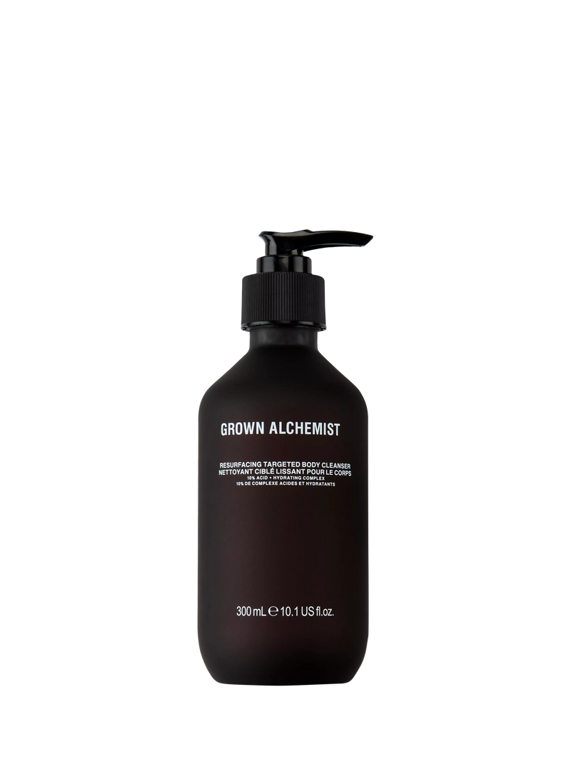 Grown Alchemist Resurfacing Body Cleanser 300ml, imported from the UK