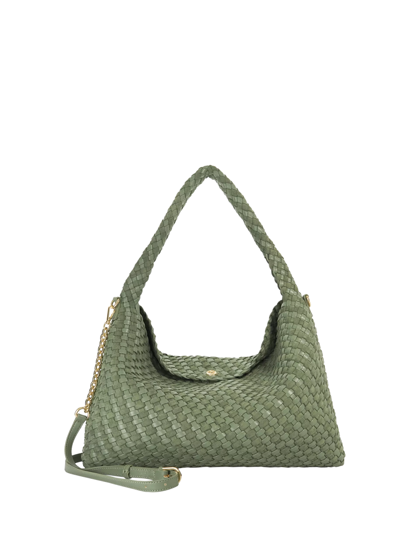 Dune London Deliberate gewebte Schultertasche (britische Marke)