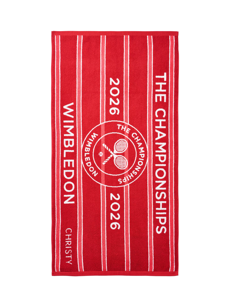 Christy Wimbledon Championships 2026 Bath Towel 133x70cm