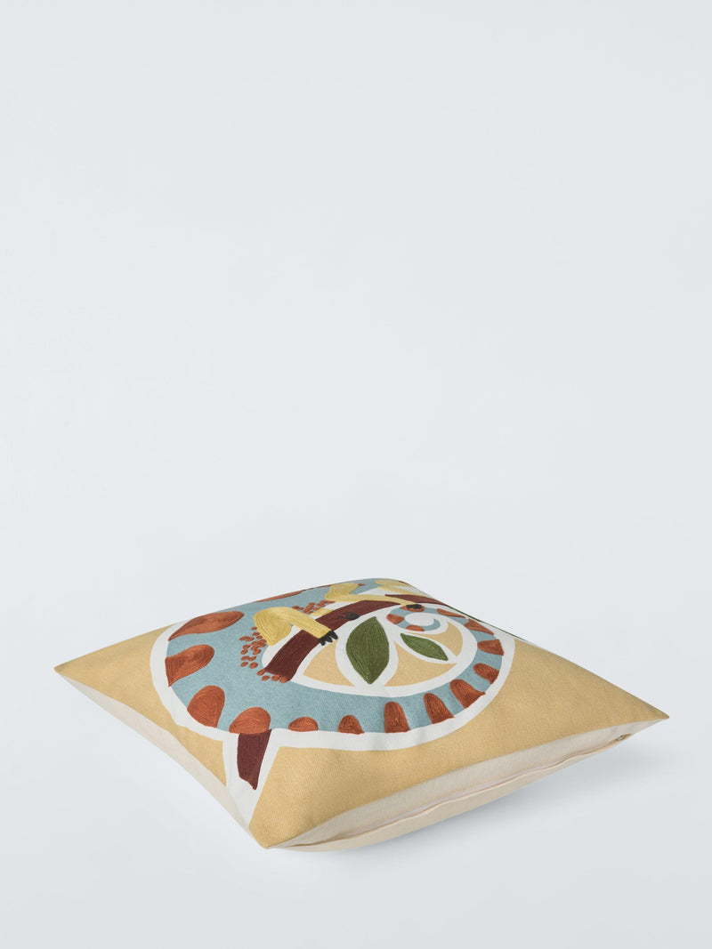 John Lewis George cushion butter yellow 50x50cm - British product
