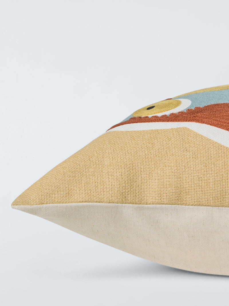 John Lewis George cushion butter yellow 50x50cm - British product