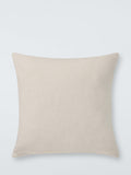 John Lewis cushion khaki green embroidered lemur 50x50cm, imported from the UK