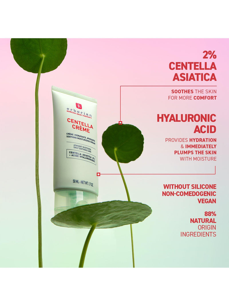 Erborian Centella Crème soothing moisturiser 50ml - British product