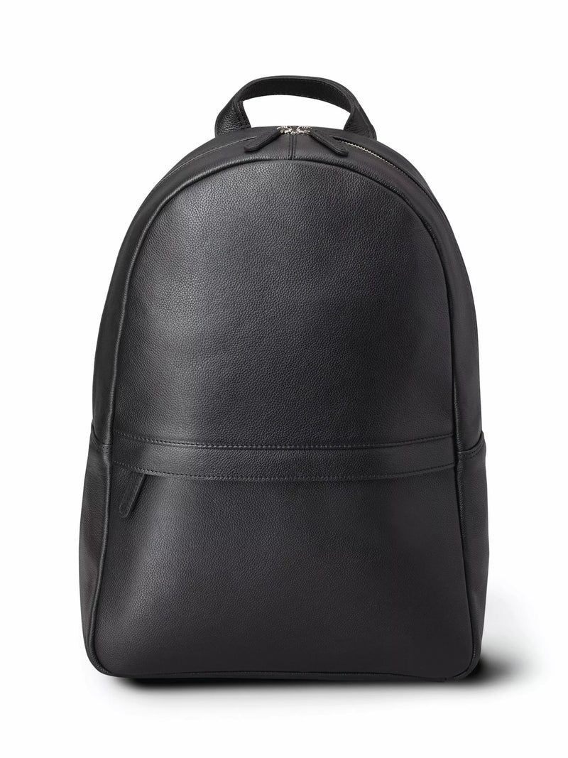 Charles Tyrwhitt grain leather black backpack, imported from the UK