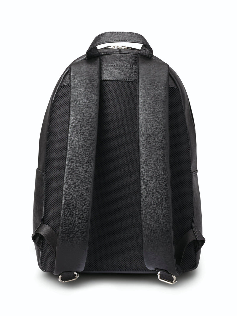 Charles Tyrwhitt grain leather black backpack, imported from the UK