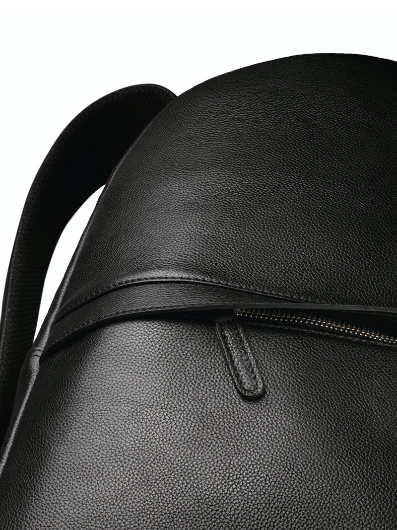 Charles Tyrwhitt grain leather black backpack, imported from the UK
