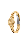 Michael Kors gold-tone watch set with pavé bracelet, UK version