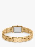 Michael Kors gold-tone Essex Tank watch, UK version