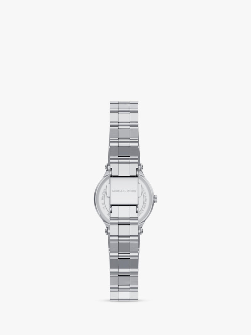 Michael Kors Petite Billie silver watch stainless steel bracelet (British brand)