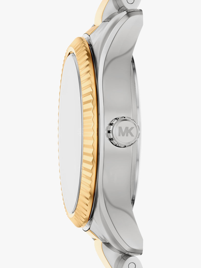 Michael Kors women's Petite Lexington two-tone watch, imported from the UK