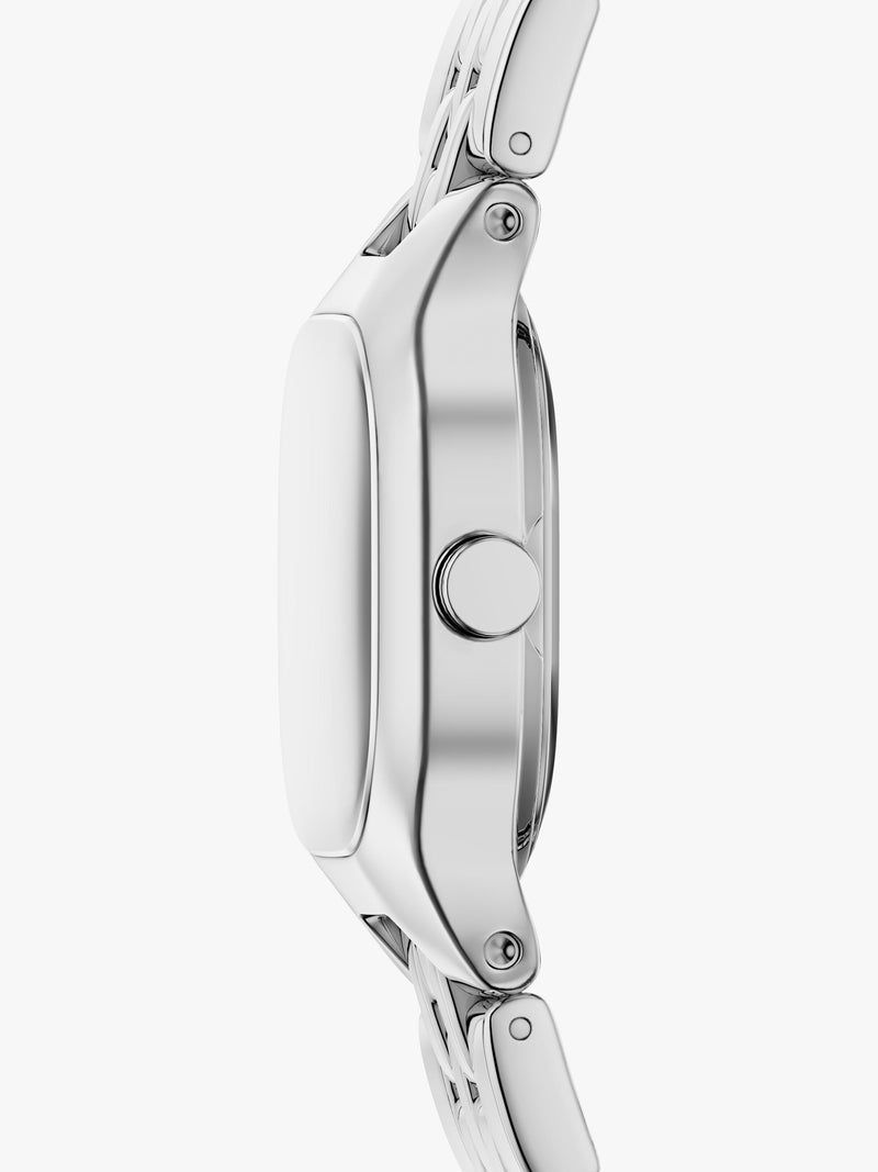 Skagen women's silver sunray dial watch, imported from the UK