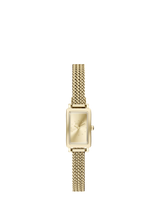 John Lewis Skagen SKW3178 Women's Rectangle Mesh Strap Watch, Gold- Buy online at McGrocer