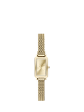 Skagen women's gold rectangular watch (British brand)