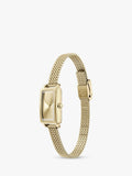 Skagen women's gold rectangular watch (British brand)