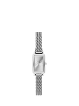 John Lewis Skagen Women's Rectangle Mesh Strap Watch, Silver- Buy online at McGrocer