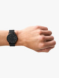 Skagen Signatur mesh watch 40mm black dial - British product