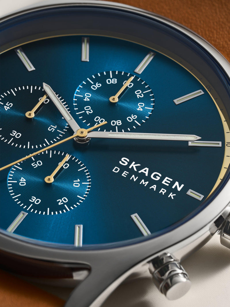 Skagen Holst Chronograph watch 42mm (British brand)