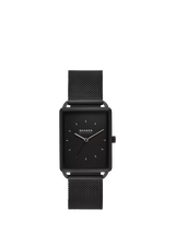John Lewis Skagen Hagen Men's Mesh Strap Watch, Black, 36mm- Buy online at McGrocer