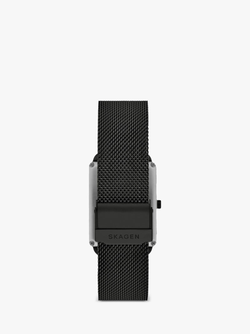 Skagen Hagen men's mesh watch black 36mm, UK version