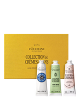 John Lewis L'OCCITANE Hand Cream Collection Gift Set with Almond, Shea Butter & Cherry Blossom- Buy online at McGrocer
