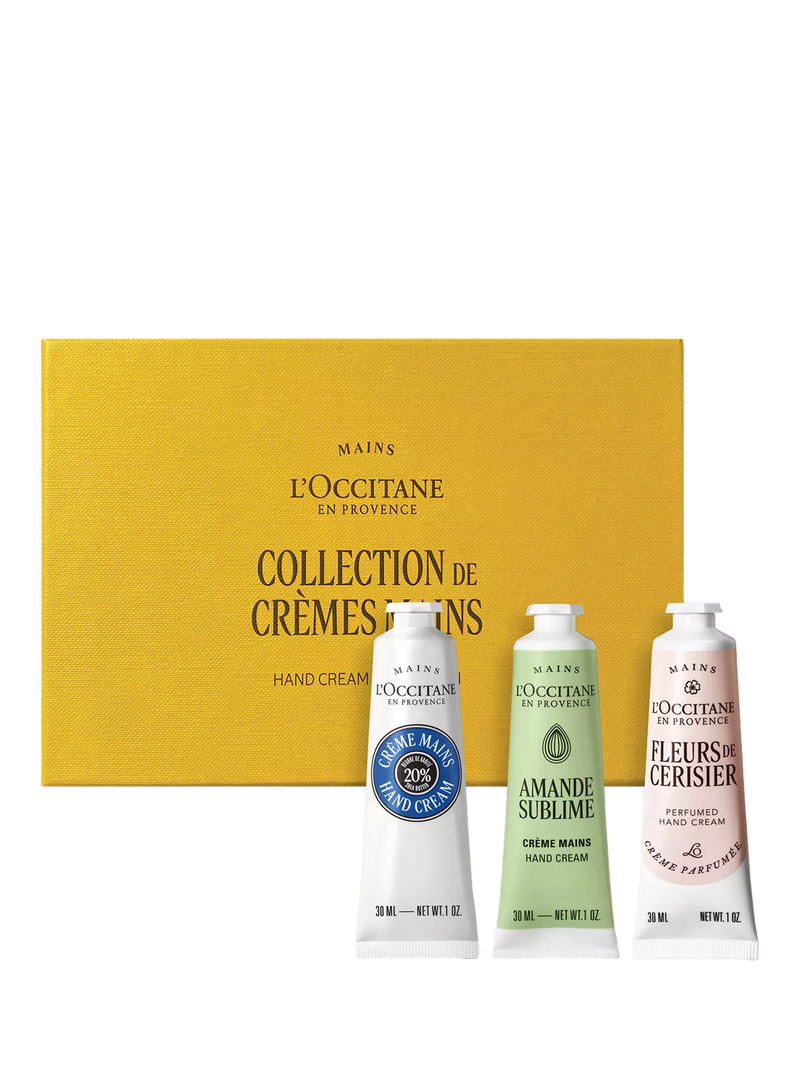 L'Occitane hand cream collection gift set 3 x 30ml (British brand)