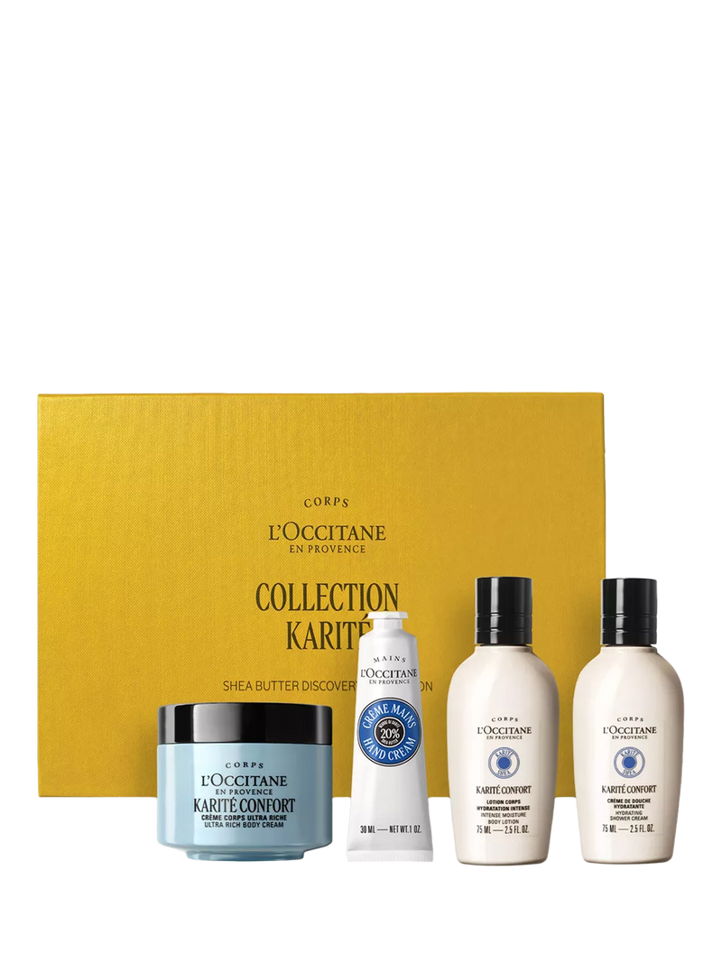 L'OCCITANE Shea Butter discovery collection gift set - British product