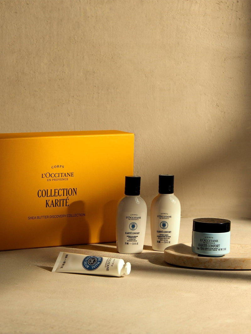 L'OCCITANE Shea Butter discovery collection gift set - British product