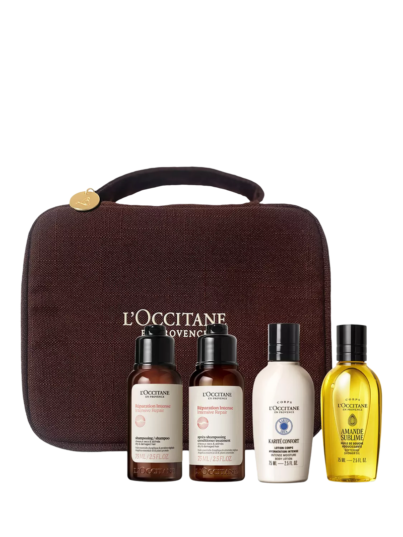 L'Occitane travel bodycare gift set 4x75ml, UK version