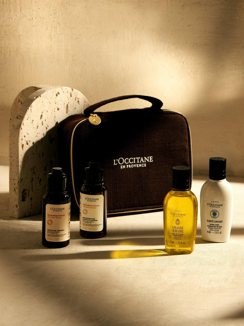 L'Occitane travel bodycare gift set 4x75ml, UK version