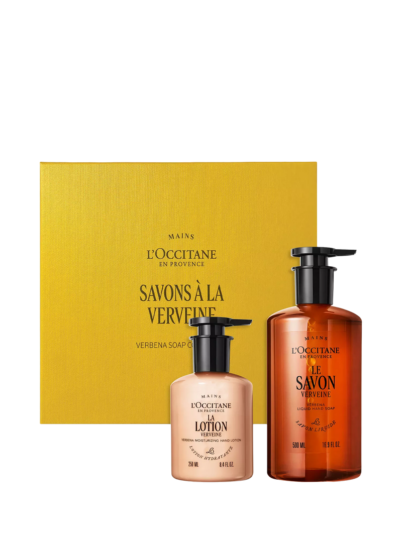 L'OCCITANE Verbena Soap Collection gift set, UK version