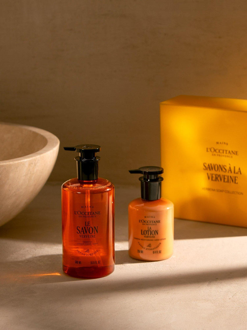 L'OCCITANE Verbena Soap Collection gift set, UK version