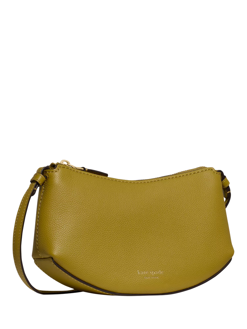 kate spade new york Loop Leather Crossbody Bag, Laurel Leaf