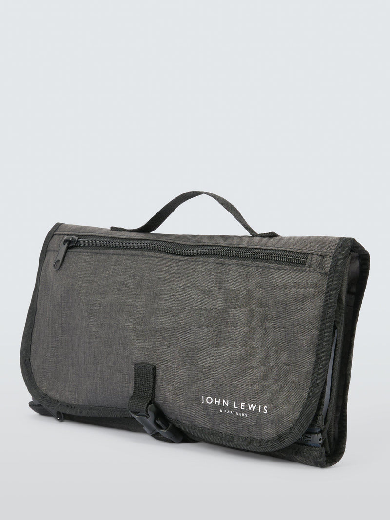 John Lewis travel changing mat black, imported from the UK