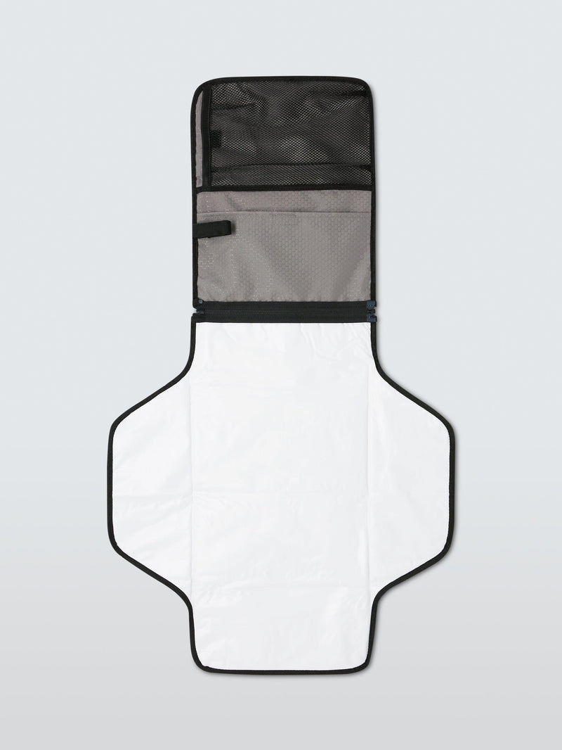 John Lewis travel changing mat black, imported from the UK