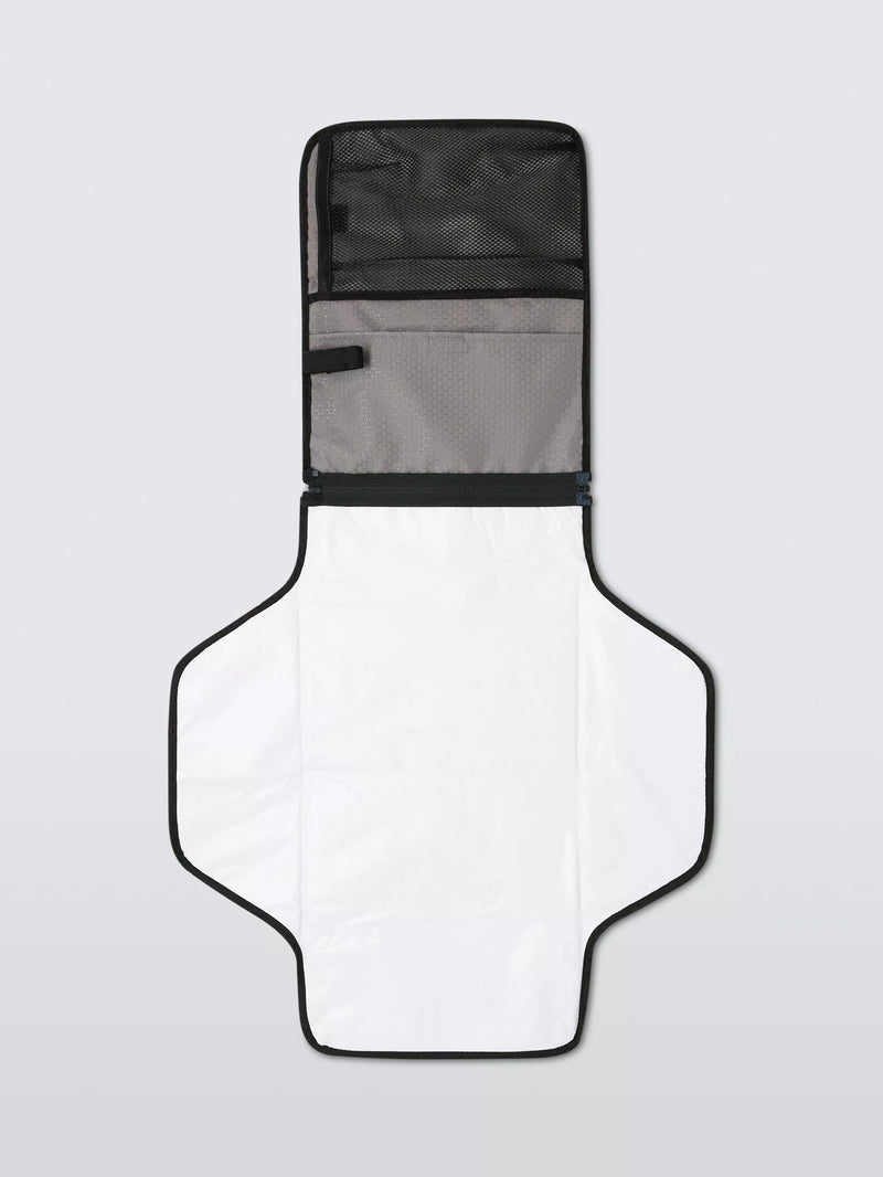 John Lewis travel changing mat black, imported from the UK