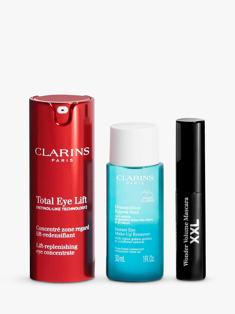 Clarins Total Eye Lift Collection skincare gift set, UK version